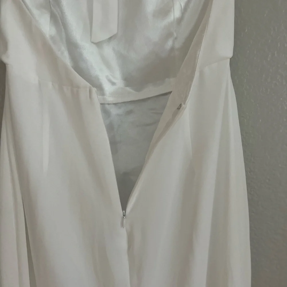 Captured Your Heart White Halter Maxi Dress - Picture 6 of 6